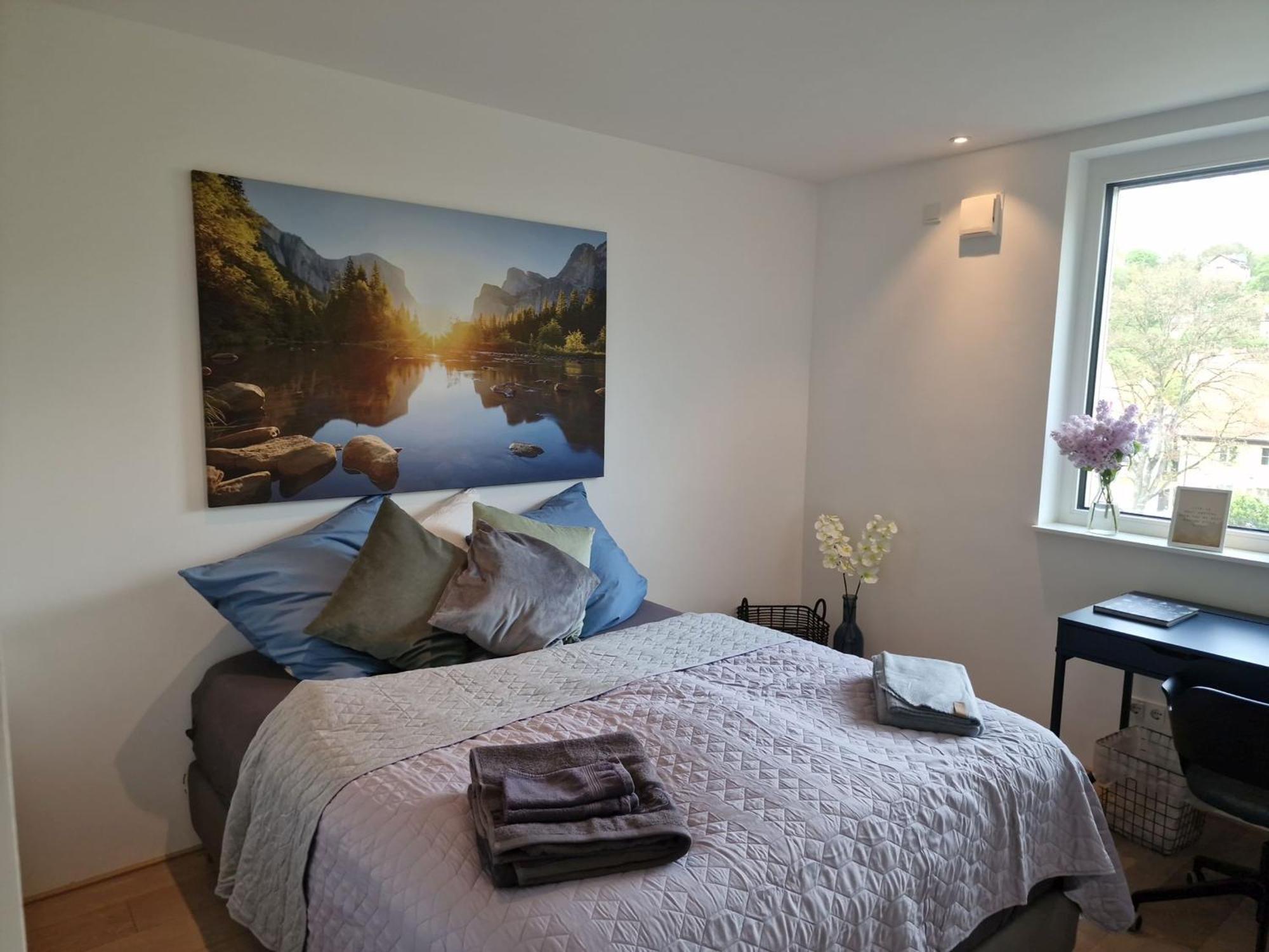 Stadtnahes Gaestezimmer Im Penthouse Bei Esi Homestay